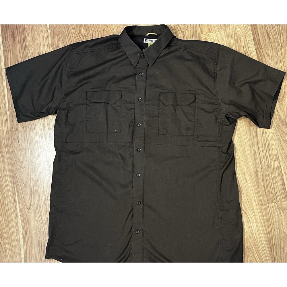 First Tactical Shirt Mens 3XLT‎ Military Brown Defender Combat Short Sleeve
